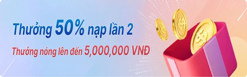 Khuyến mãi hàng ngày - Kubet thưởng nạp lần 2