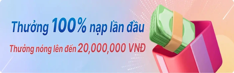Khuyến mãi bắn cá-điện tử 100% lần nạp đầu tại Kubet