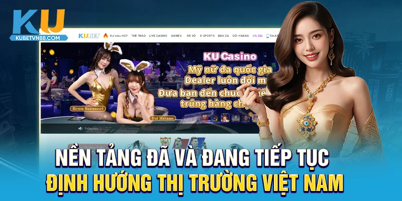 Nền tảng đã và đang tiếp tục định hướng thị trường Việt Nam